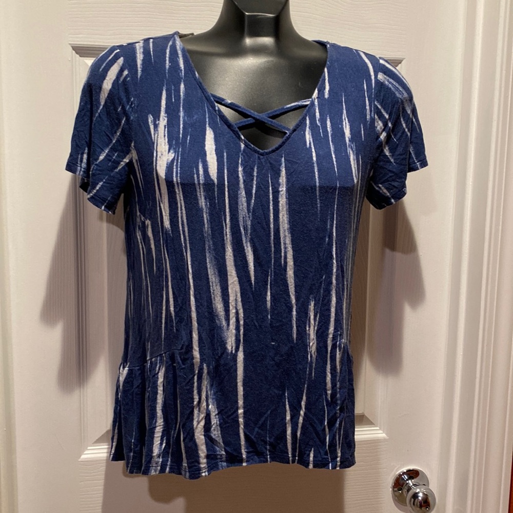 Rock & Republic hi-lo top (630)